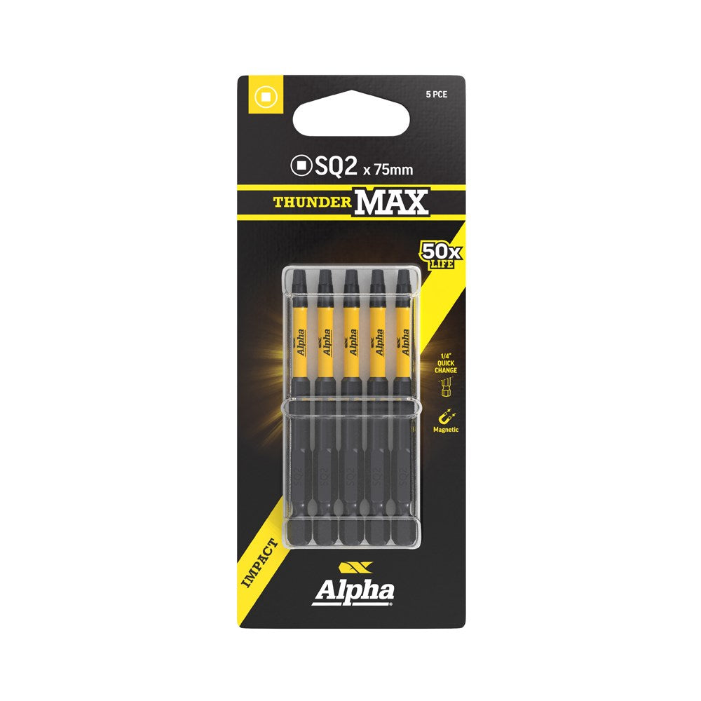 Sheffield ThunderMax SQ2 Impact Power Bit