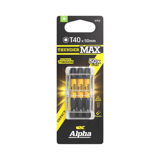 Sheffield ThunderMax TX40 Impact Power Bit