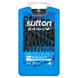 Sutton DRILL D102 JOBBER HSS BLUE BULLET SET - DRILL D102 S2 JOBBER HSS BLUE BULLET SET 1/16-3/8IN 21PC