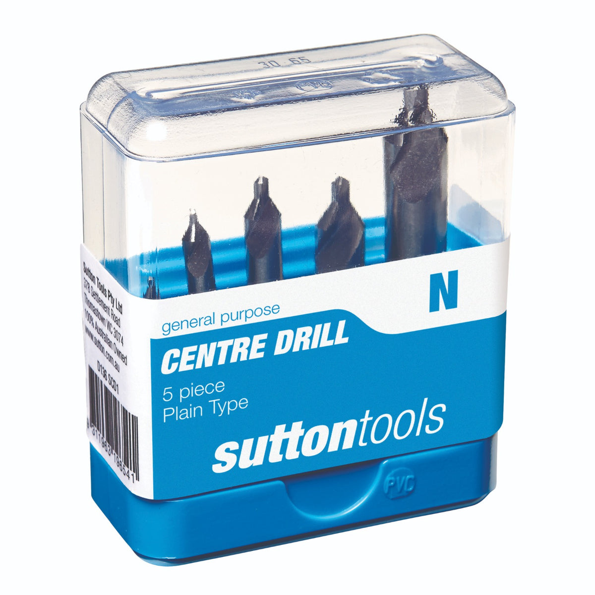 Sutton Drill D136 Centre HSS Brt -deg Plain Ansi B94