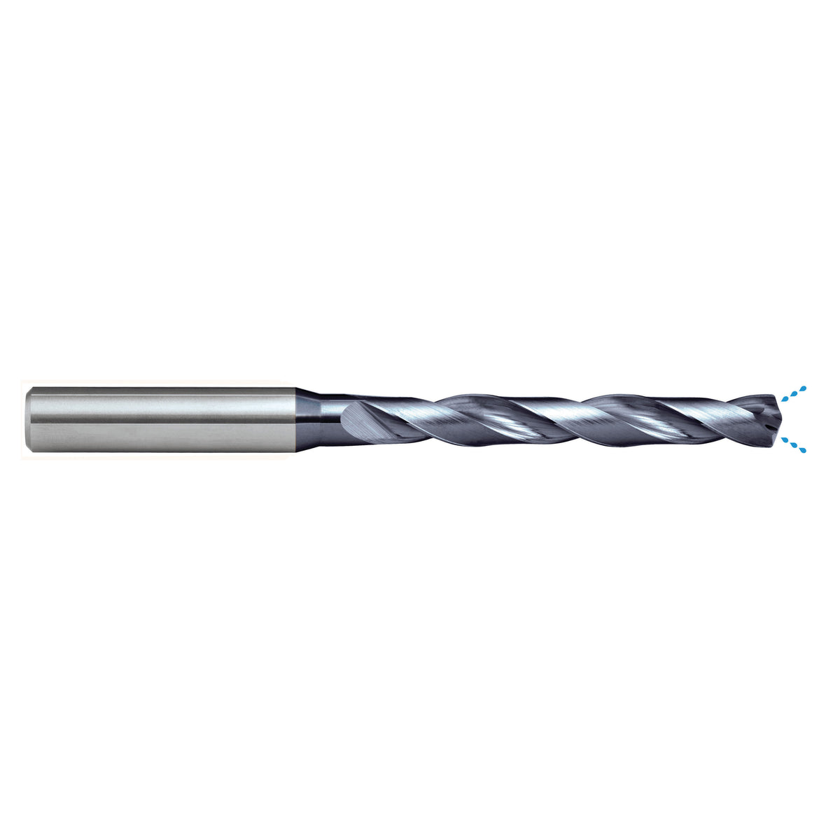 Sutton Drill D332 5xD Ik R30 N DIN6537-HA Vhm AlCrN - Range 02
