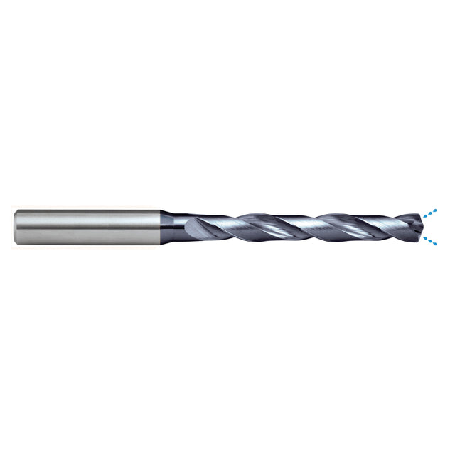 Sutton Drill D332 5xD Ik R30 N DIN6537-HA Vhm AlCrN - Range 02