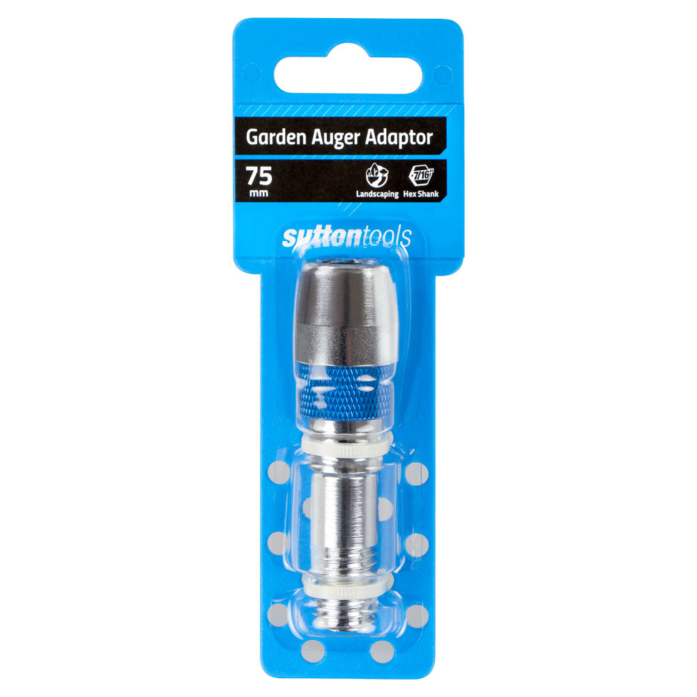 Sutton Adaptor D522 Garden Auger Shank Ner Hex