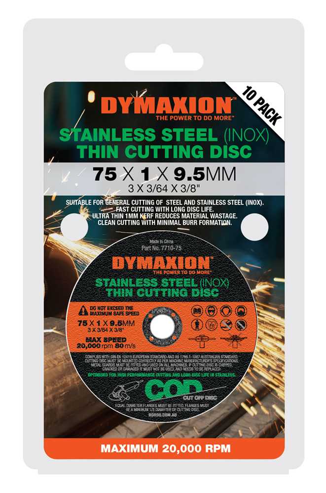 Bordo Stainless Cutting Discs
