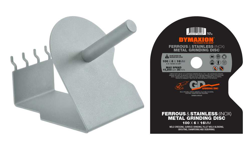 Bordo Display Bracket Merch For Grinding Disc Metal