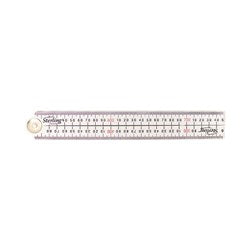 Sheffield Sterling Folding Rule Plastic