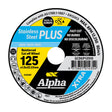 Sheffield Alpha Stainless Steel Plus Cutting Disc