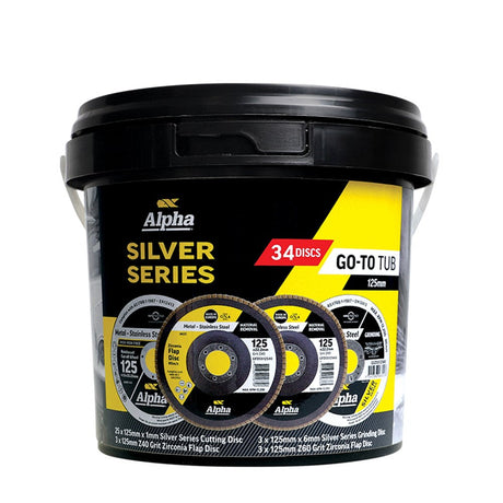 Sheffield Silver Series Cutting Flap & Grinding Disc Go-To
