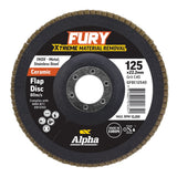 Sheffield Fury Ceramic Flap Disc C40 Grit