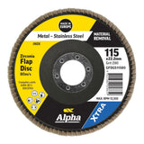 Sheffield Flap Disc Z80 Grit Zirconia Xtra