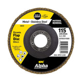 Sheffield Flap Disc Z80 Grit Zirconia Alpha