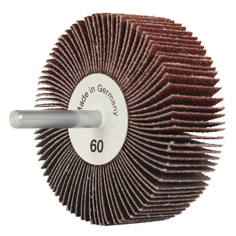 Sheffield Flap Wheel Mounted A80 Grit AlOx