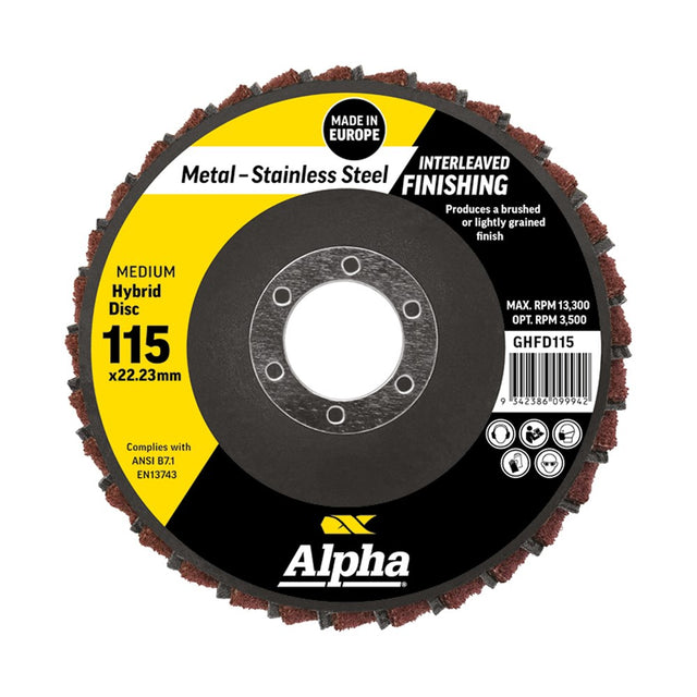 Sheffield Flap Disc Hybrid Medium