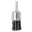 Sheffield Knot Wire End Brush With Mandrel Shank