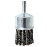 Sheffield Knot Wire End Brush With Mandrel Shank