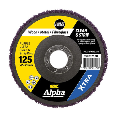 Sheffield Clean & Strip Disc Purple Ultra Xtra