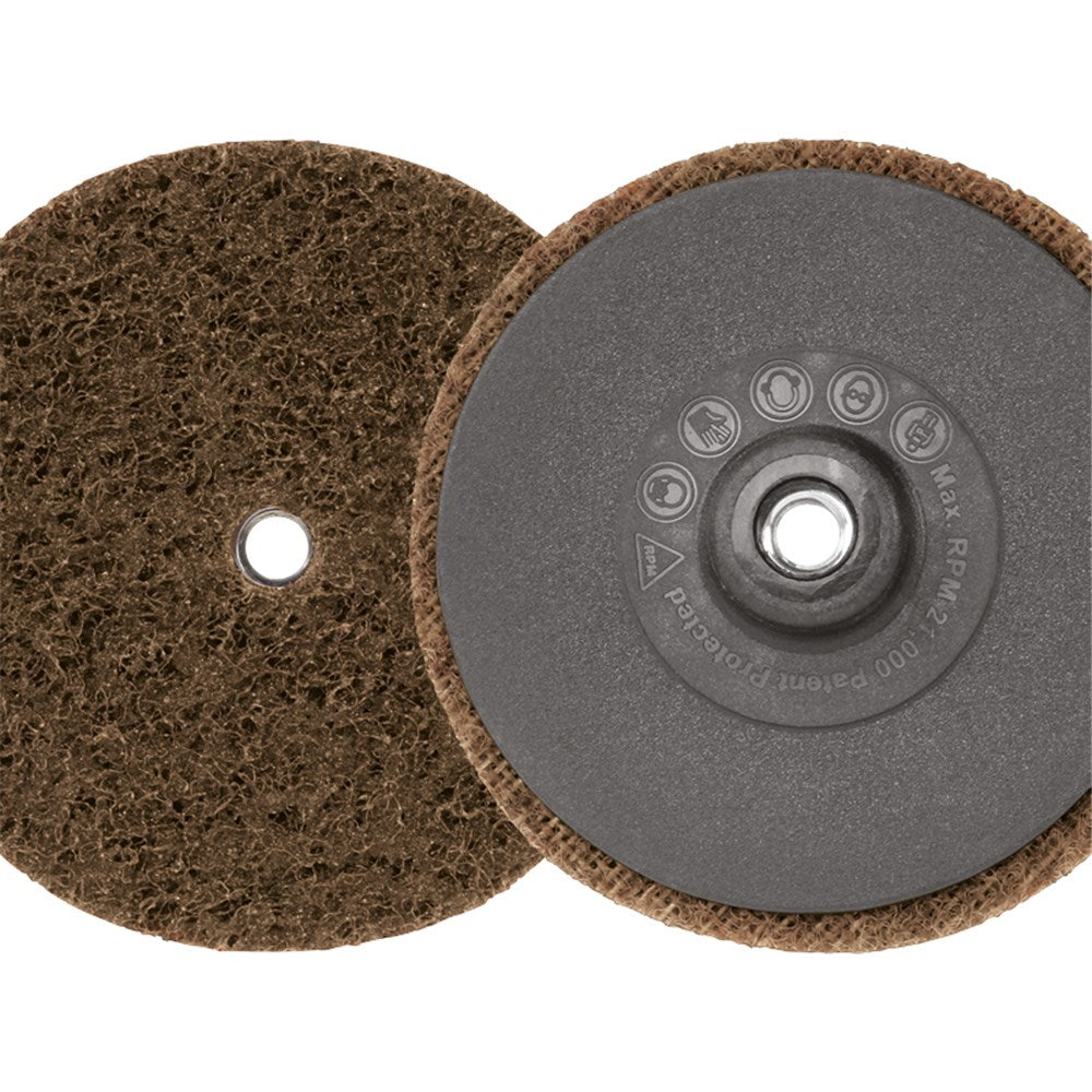 Sheffield Surface Prep Disc S Type Coarse Brown