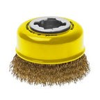 Sheffield Alpha Cup Brush X-Lock Brass Wire Crimped