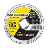 Sheffield Alpha Cutting Disc X-Lock Disc Trade Pack