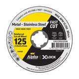Sheffield Alpha Cutting Disc X-Lock Disc Trade Pack