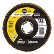 Sheffield Alpha Flap Disc X-Lock Zirconia