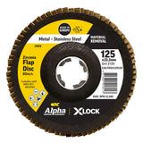 Sheffield Alpha Flap Disc X-Lock Zirconia
