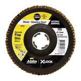 Sheffield Alpha Flap Disc X-Lock Zirconia