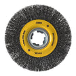 Sheffield Alpha Wheel Brush X-Lock Steel Wire Crimped