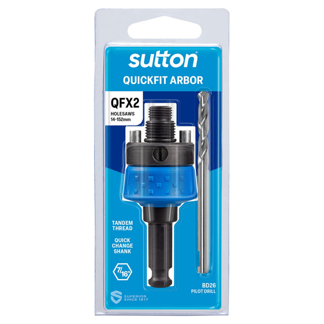 Sutton Arbor H103 Qfx Quick Fit Suits Holesaw UNF