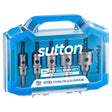 Sutton Holesaw H117 TCT Metal W Arbor Set