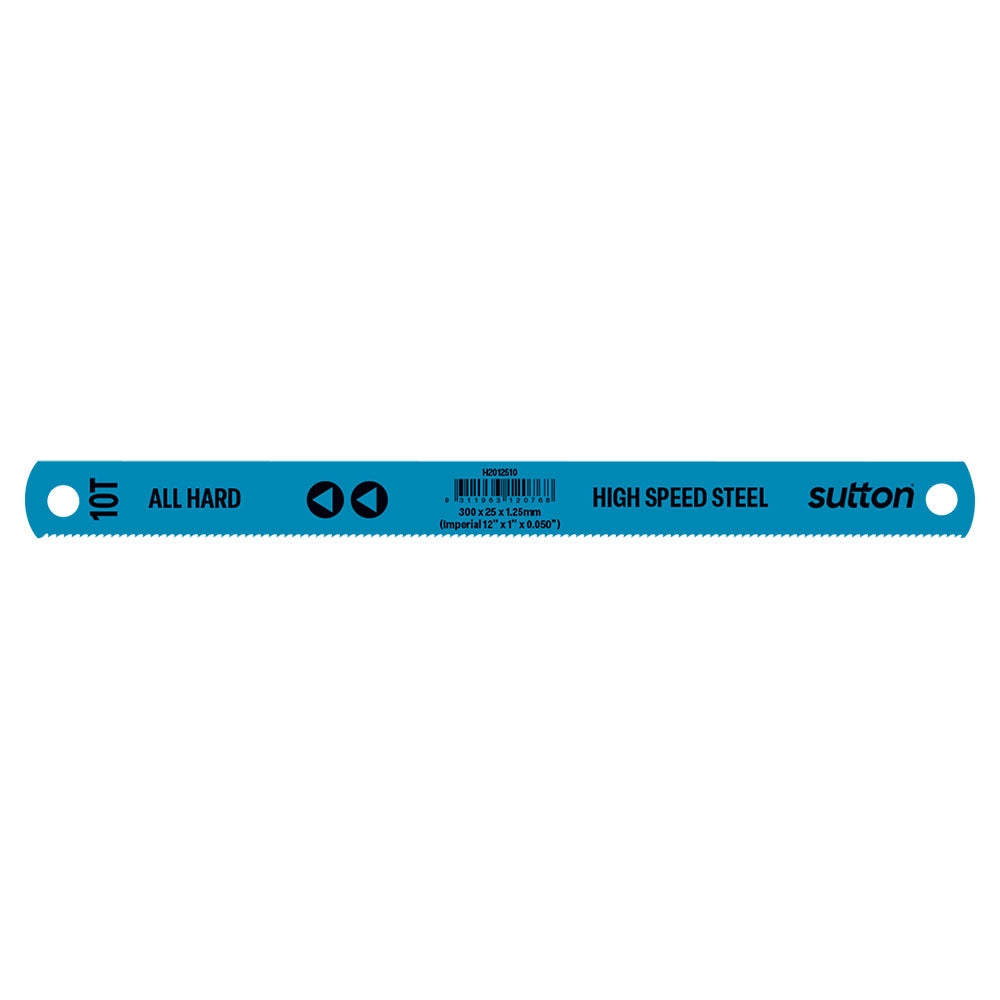 Sutton Blade H201 Pwr Hacksaw HSS All Hard