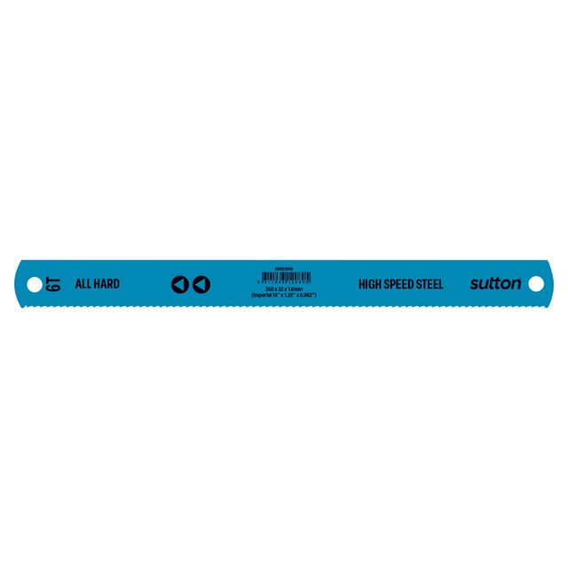 Sutton Blade H202 Pwr Hacksaw HSS All Hard