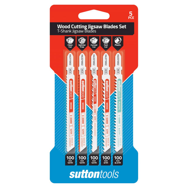 Sutton Blade H491 Jigsaw T-shk Wood Set