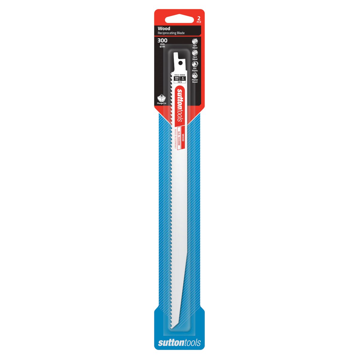 Sutton Blade H522 Recip Hcs Wood
