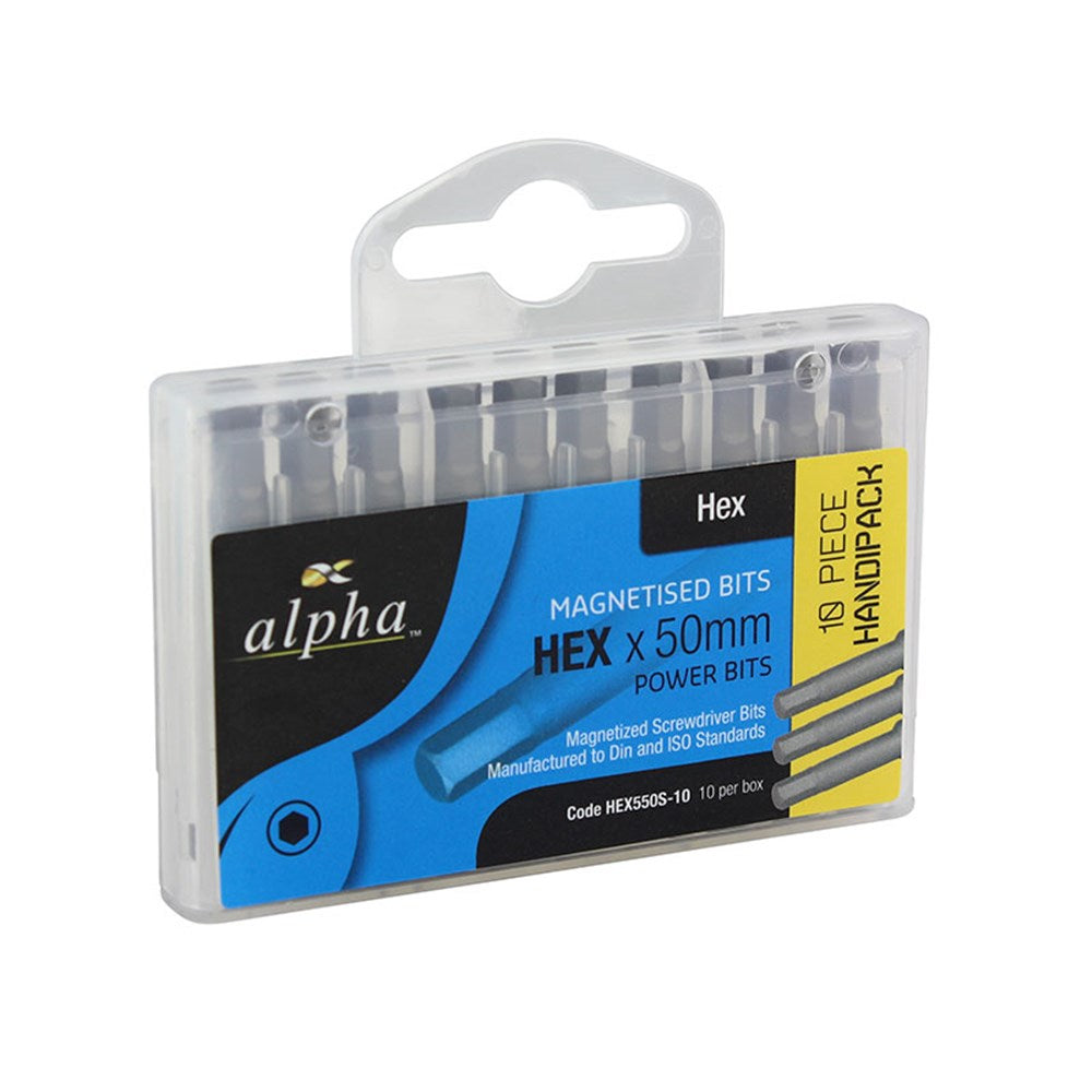 Sheffield Hex Power Bit Handipack
