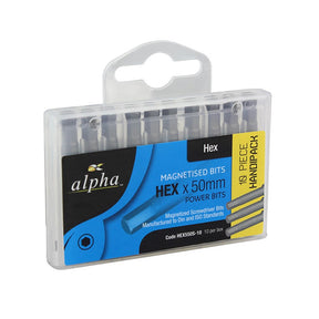 Sheffield Hex Power Bit Handipack