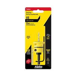Sheffield Decking Countersink HSS With Spare Drill And Hex Key