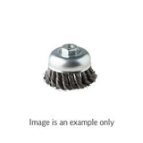 Sheffield Cup Brush Twist Knot High Carbon Steel Wire
