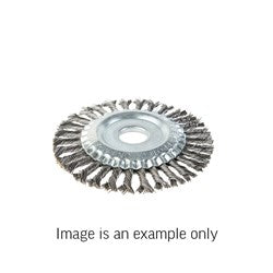 Sheffield Wheel Brush Twist Knot High Carbon Steel Wire