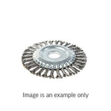 Sheffield Wheel Brush Twist Knot High Carbon Steel Wire
