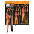 CARBiTOOL L293 Plier Set Self Adj Curved Needle