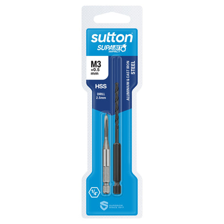 Sutton M105 Tap Impact -hex Inter & Drl — official supplier product image