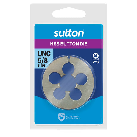 Sutton M562 Button Die Od Nc High Speed Steel