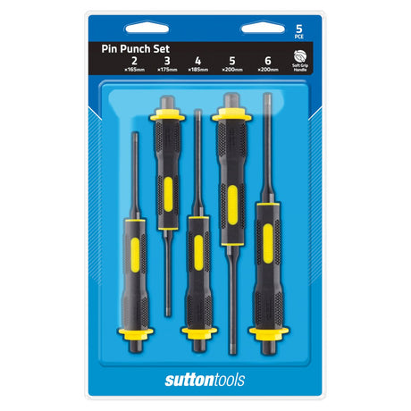 Sutton M706 Punch Pin Soft Grip Set
