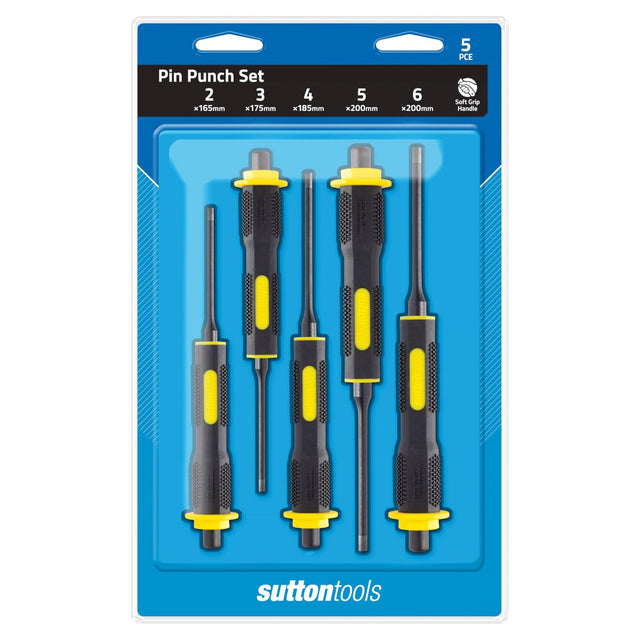 Sutton M706 Punch Pin Soft Grip Set