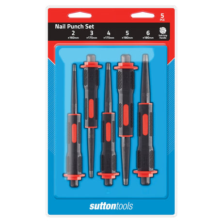 Sutton M709 Punch Nail Soft Grip Set