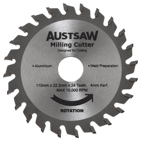 Sheffield Austsaw Milling Cutter Blade