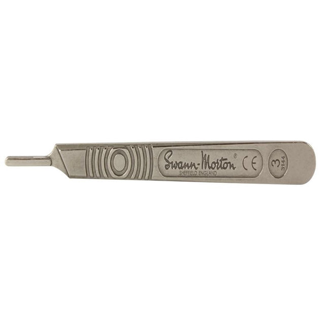 Sheffield Swann-Morton Scalpel Handle Stainless Steel