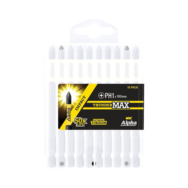 Sheffield ThunderMax PH1 Impact Power Bit Handipack