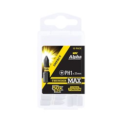 Sheffield ThunderMax PH1 Impact Insert Bit Handipack